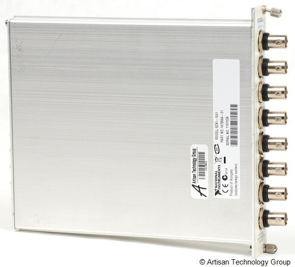 NI SCXI-1531 8-Channel Accelerometer Input Module