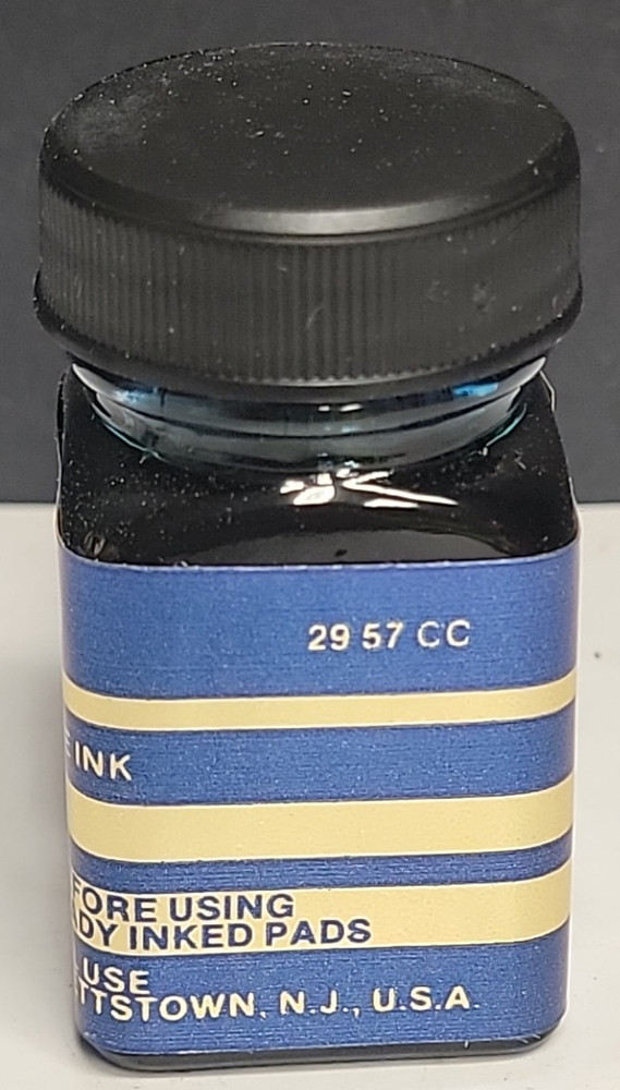 Bates Numbering Machine Ink Blue 39