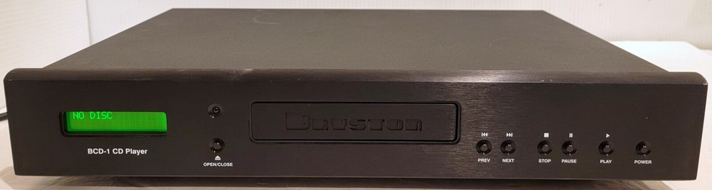 Bryston BCD-1 CD Player; BCD1 (BLACK) TESTED & WORKING