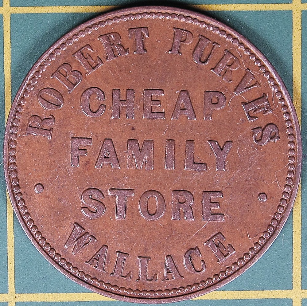 Wallace, Nova Scotia, Robert Purves token MT-5