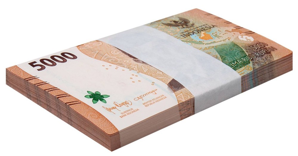 Indonesia 5000 Rupiah, 2023, P-164a.2, UNC X 100 PCS Bundle Pack