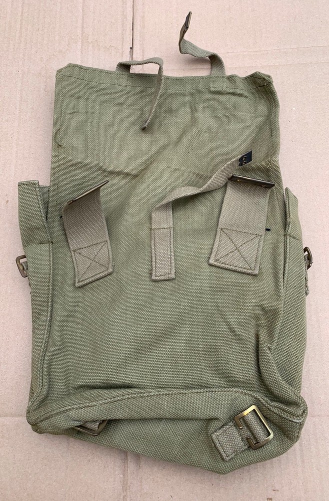 Belgian Army Canvas Field Pack Bag