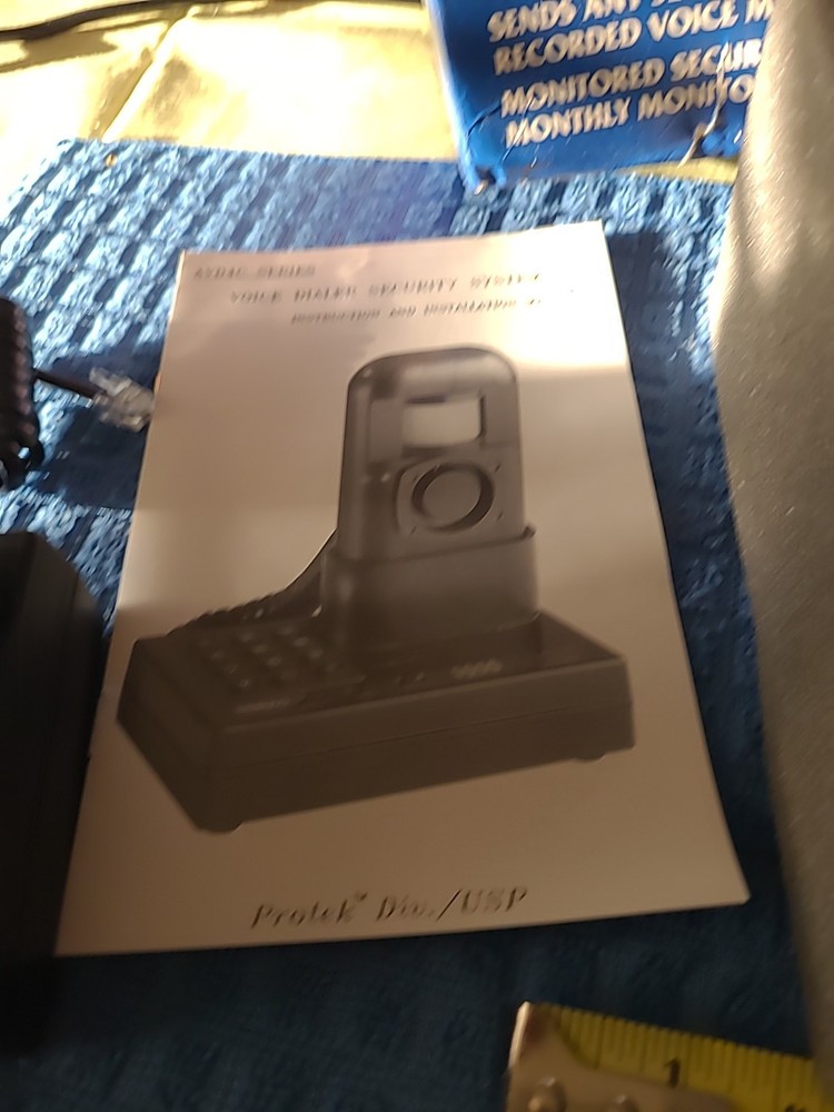 PROTEK VOICE DIALER SECURITY SYSTEM