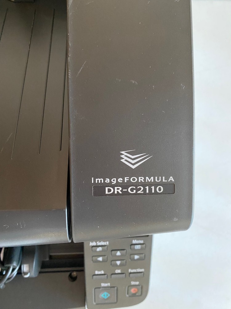 Canon ImageFormula DR-G2110 Production Document Scanner 5K scans. USB & Network