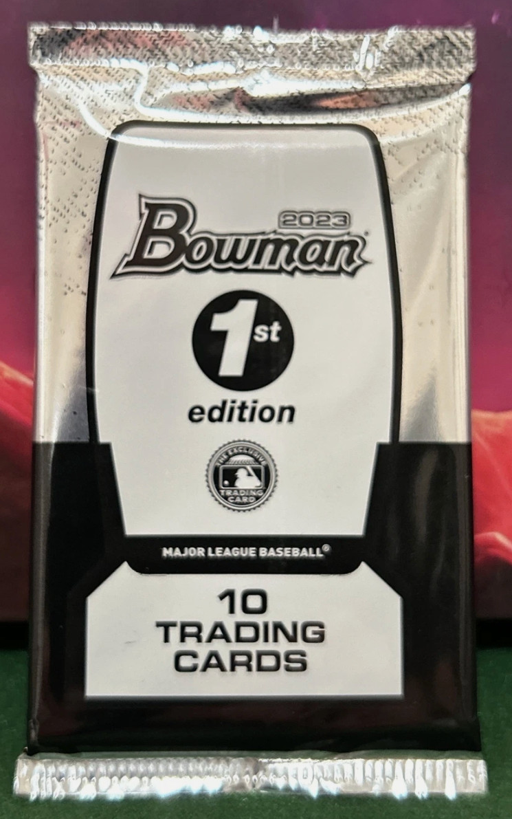 2023 Bowman 1st Edition Baseball Hobby Pack - New, Factory Sealed