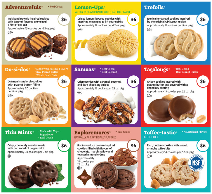 2026 Girl Scout Cookies - All Flavors Available! *No Minimum required*