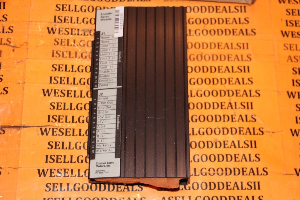 Custom Servo Motors 469877-01 Encoder Servo Module New