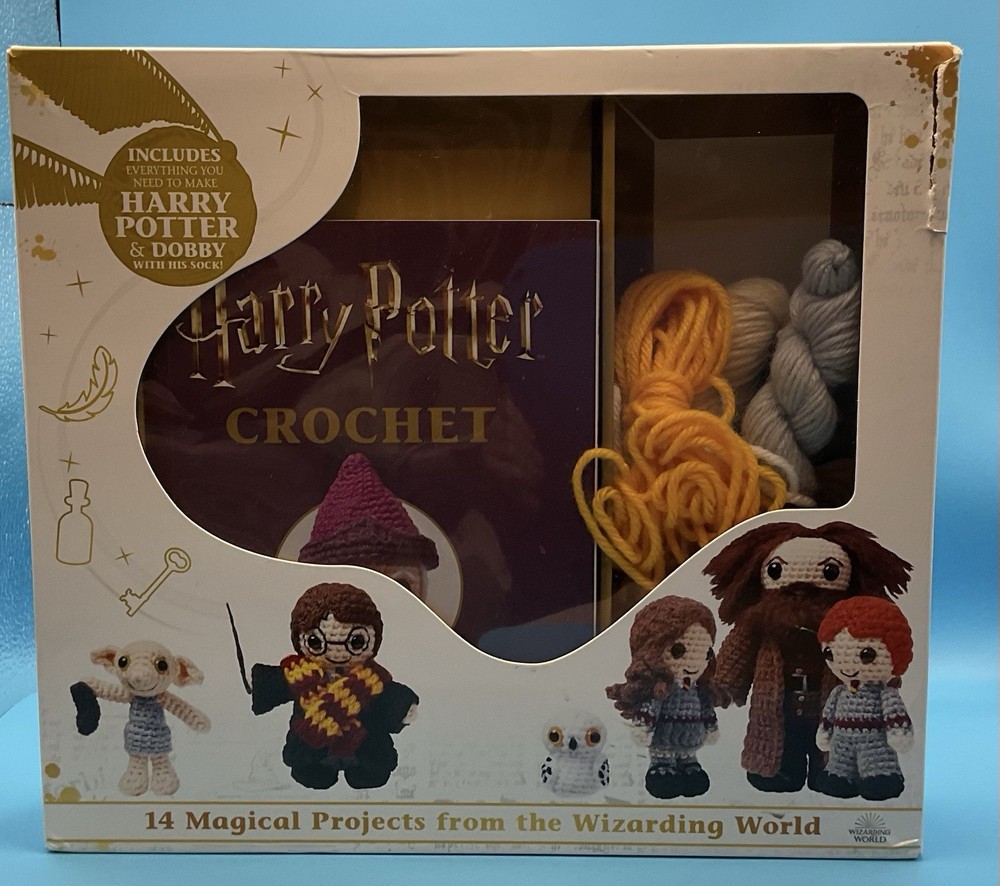 HARRY POTTER CROCHET KIT, 14 Projects, New,