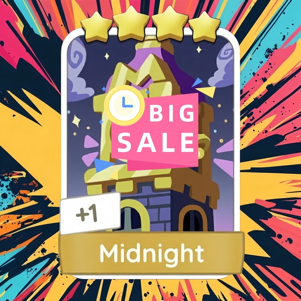 Midnight（Set 16-7） -Sticker 4⭐⭐⭐⭐ - ⚡️ Fast Send ⚡-Mono_poly GO!!!
