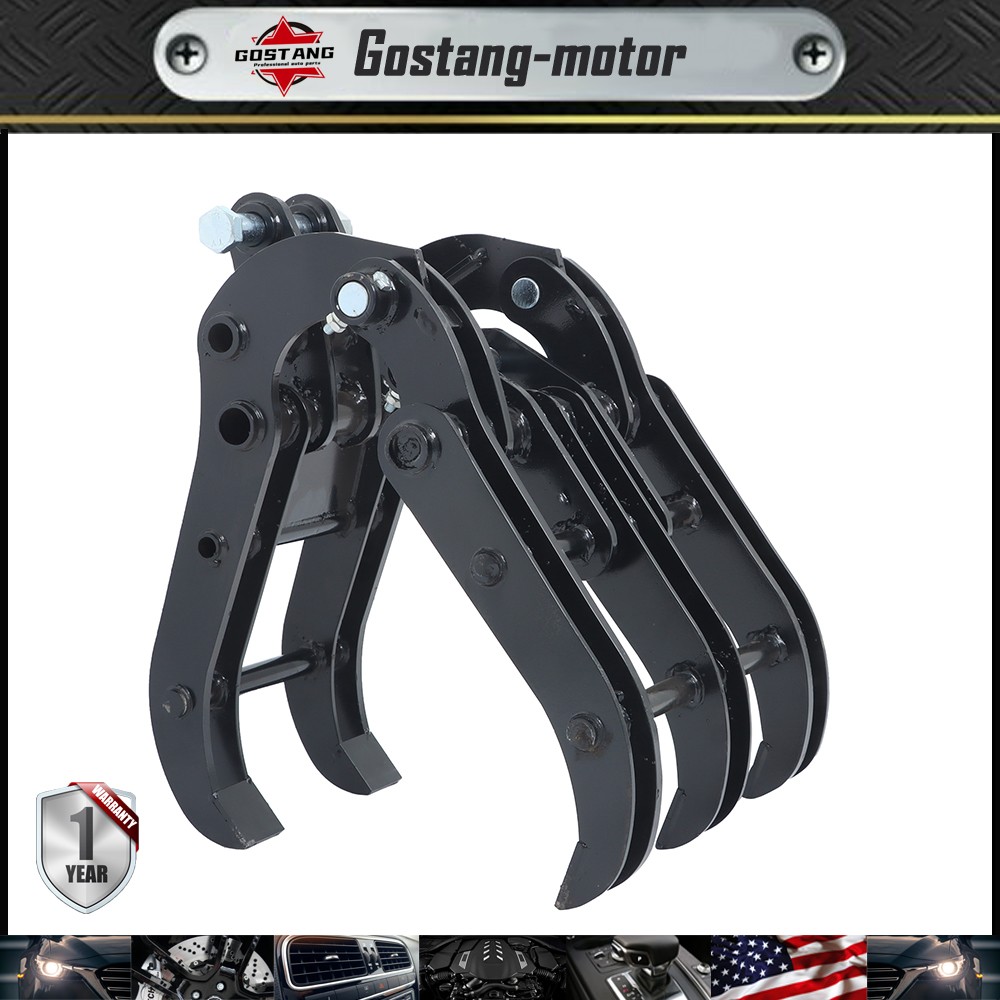 Grabber Attachment for Mini Excavator Grapple Use for Small Digger