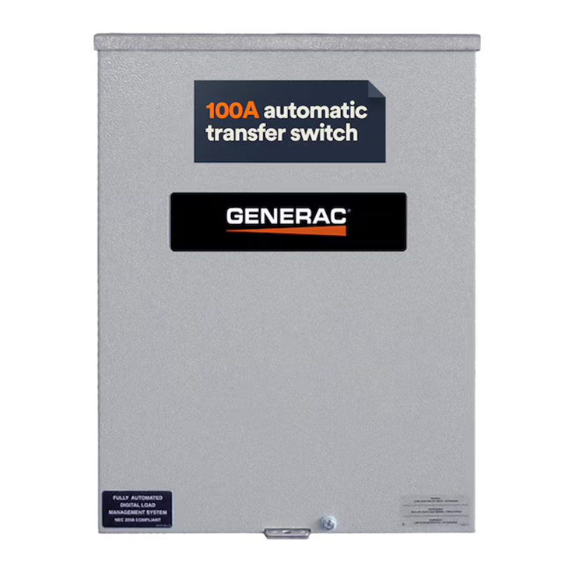 Generac 100A Transfer Switch 24000W Single Phase Auto Sealed Box New