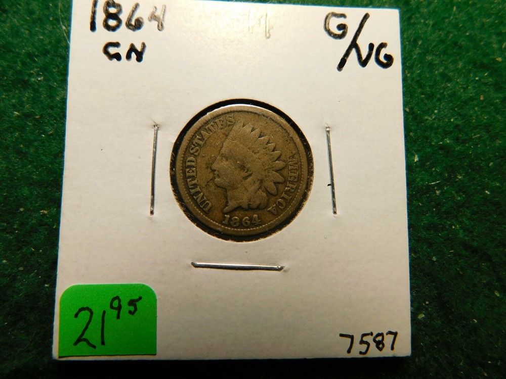1864 CN    Indian Head Cent