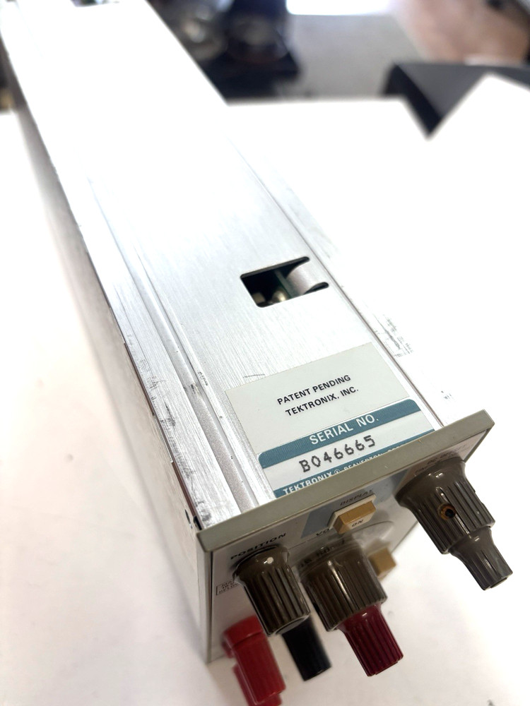 Tektronix 5A19N Differential Amplifier Plug in Unit