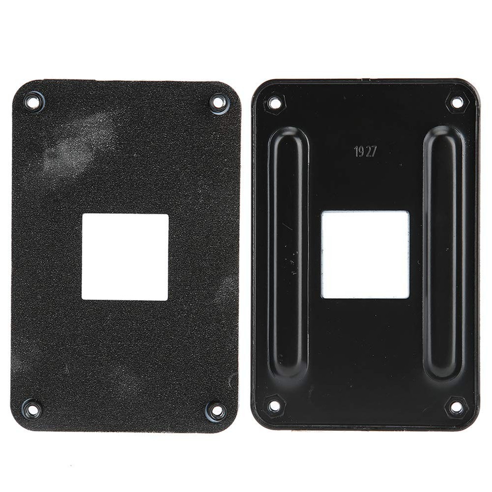 AM4 Backplane, CPU Heatsink Bracket Backplane Backplate Back Sheet Iron Black