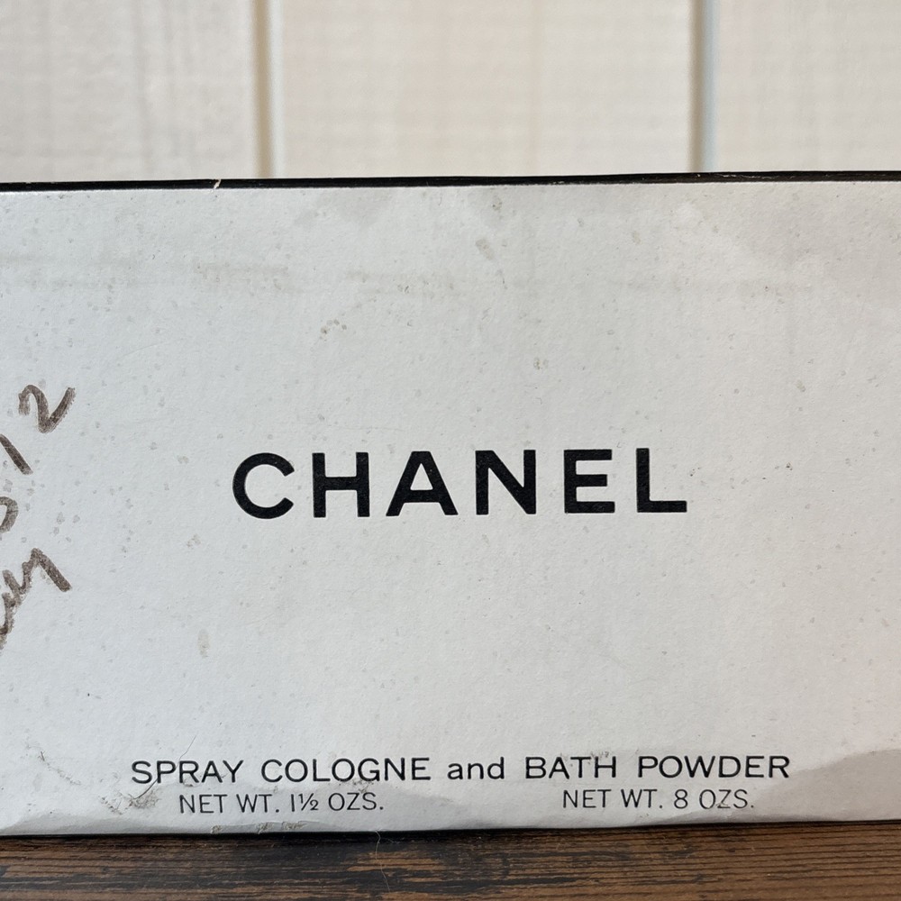 Vintage Chanel Perfume And Dusting Powder Refillable