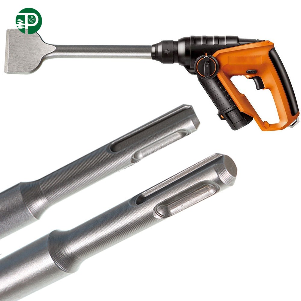 6 Pack SDS Plus Chisel Set Concrete Drill Bits Set Rotary Hammer Bits US