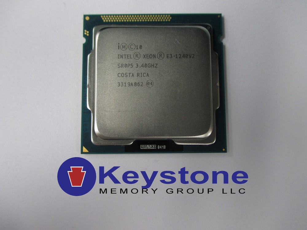 Intel Xeon E3-1240 v2 SR0P5 3.4GHz Quad Core LGA 1155 CPU Processor *km