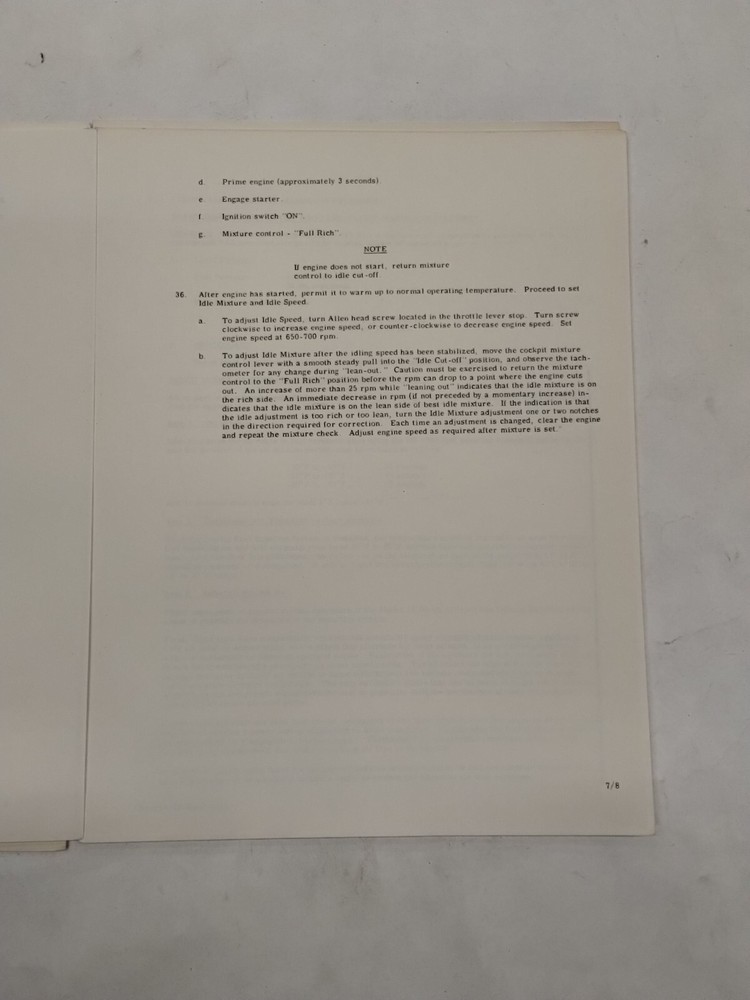 Bendix Model RS-10B2 Fuel Injection System Installation Instructions-Original