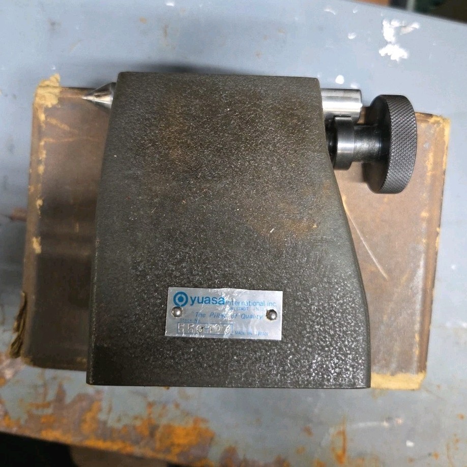 Yuasa Tail Stock For 5C Collet H/V Rotary Indexer 550 103 Tailstock Milling 4"