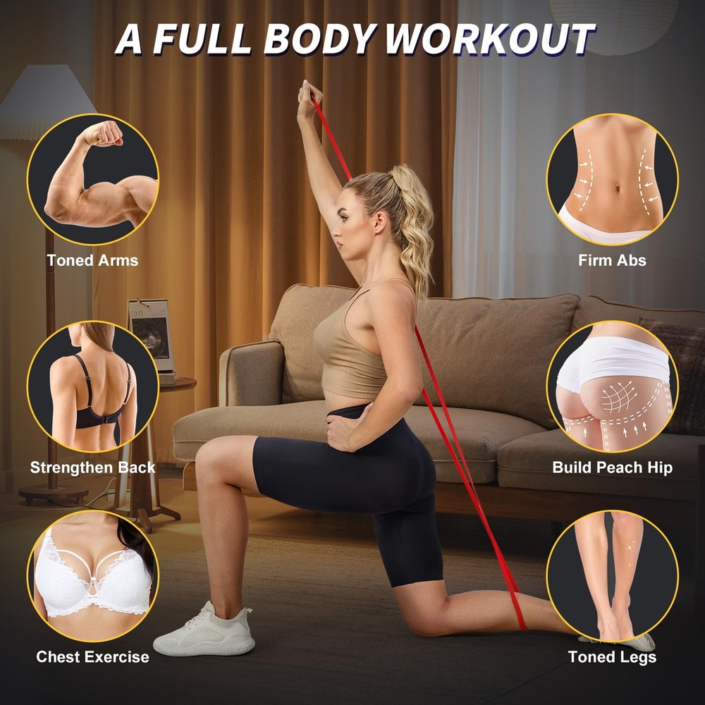 Pull Up Bands, Resistance Band, Pull Up Assistance Band, Long Exercise Workou...