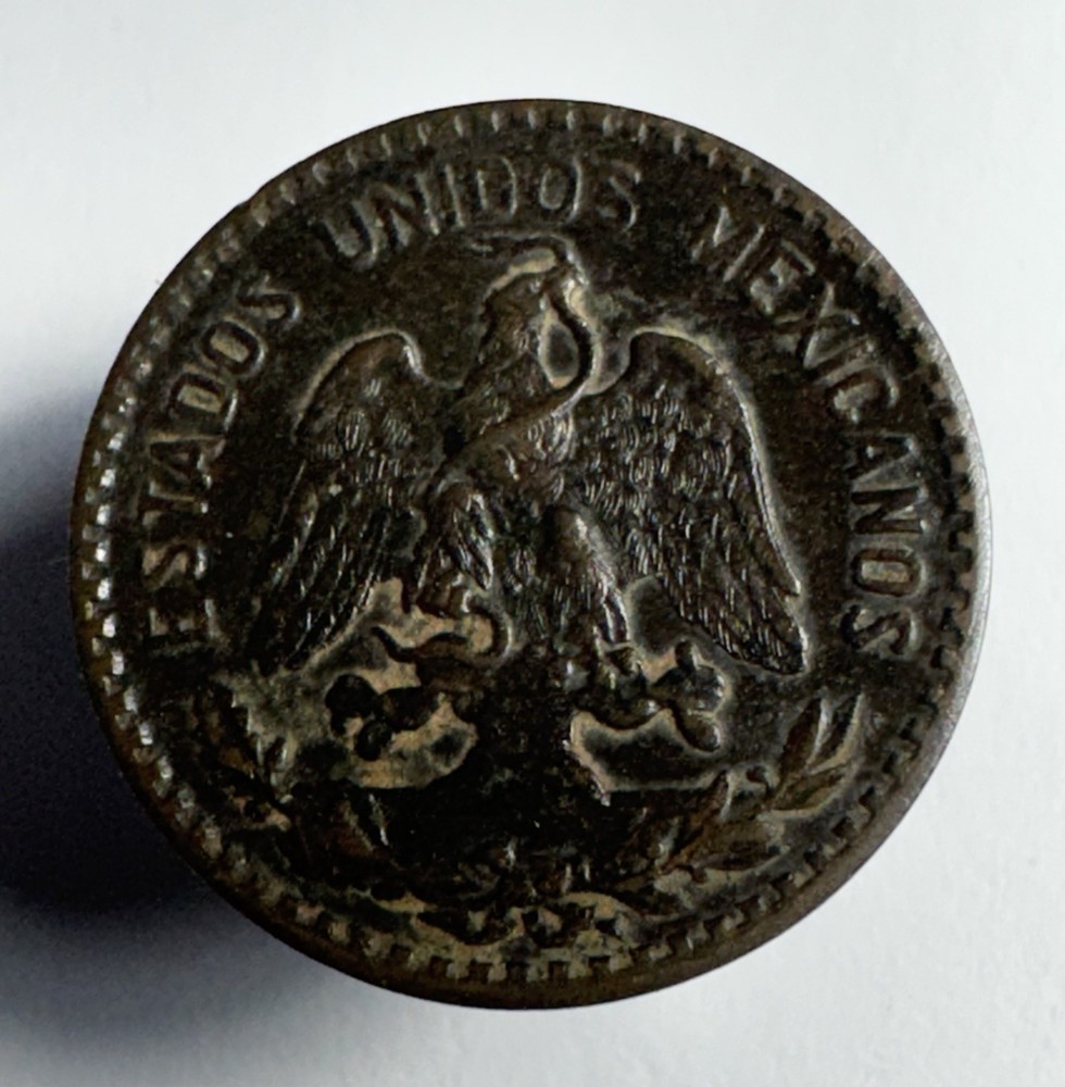 Mexico - 1915 Bronze 2 Centavos -1041