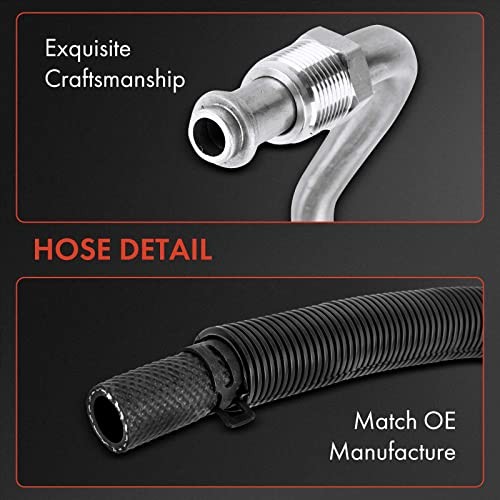 Power Steering Return Hose Line Assembly Compatible with Ram 2500 2011-2018,