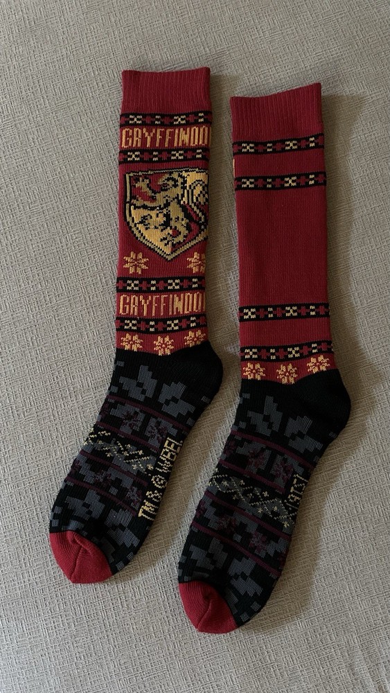 Harry Potter Gryffindor Thick Knee High Socks