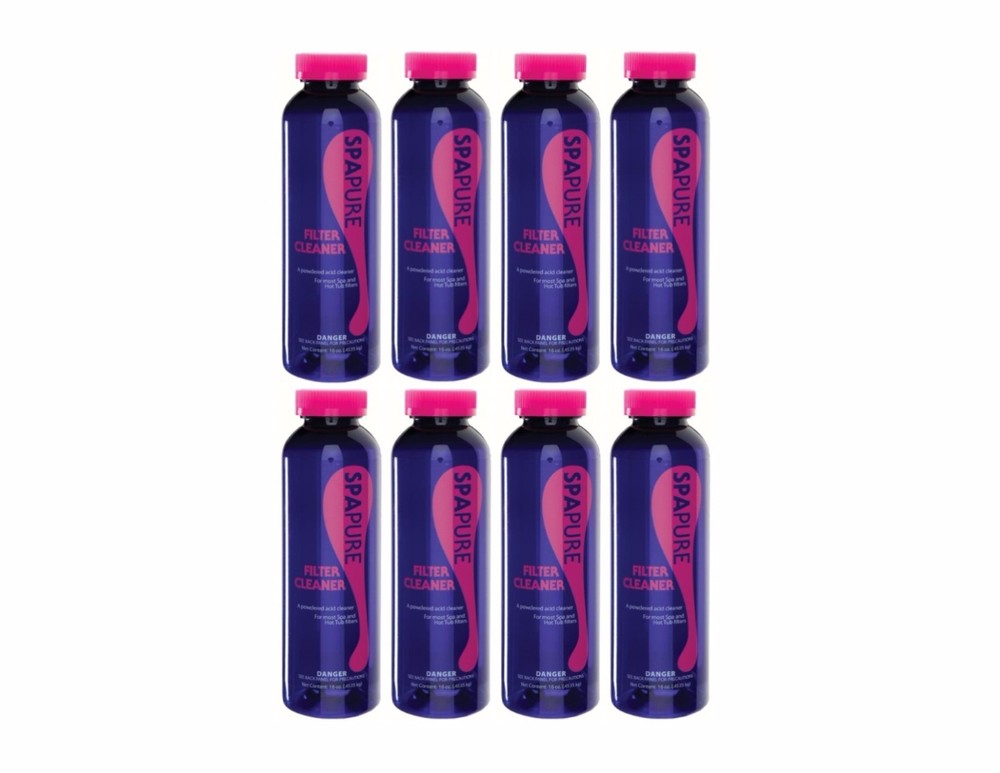 8 Spa Pure Filter Cleaner 1 pt - Free Shipping