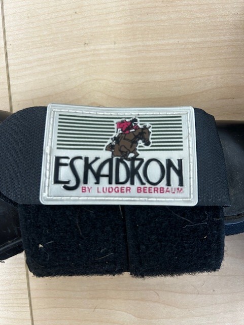 Black Eskadron Flexisoft Open-Front Horse Sport Boot Pair