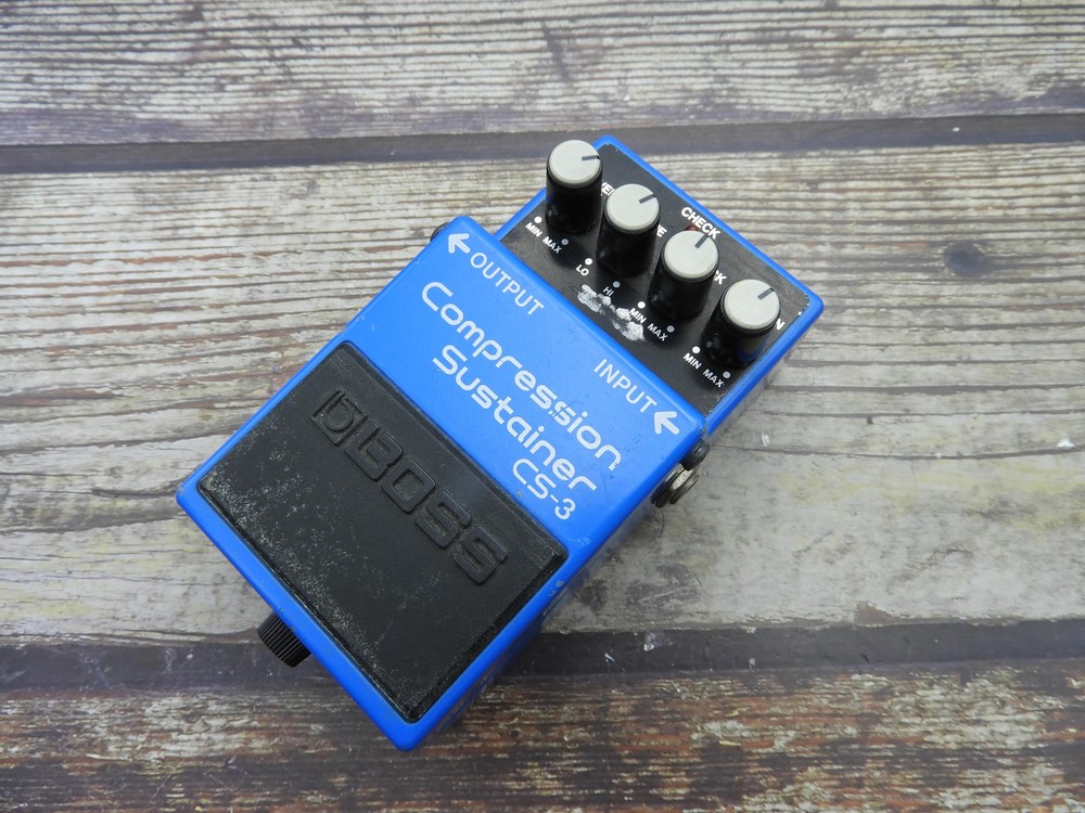 BOSS CS-3 Compression Sustainer Effects Pedal used from japan