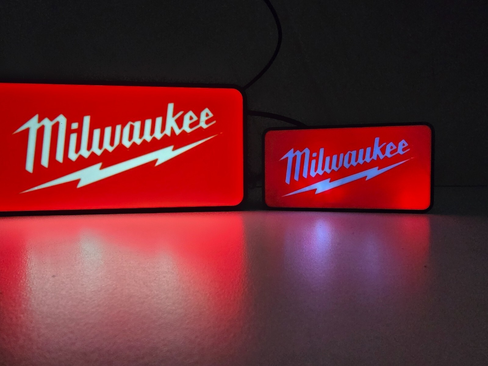 Milwaukee Tool  Man Cave Lightbox