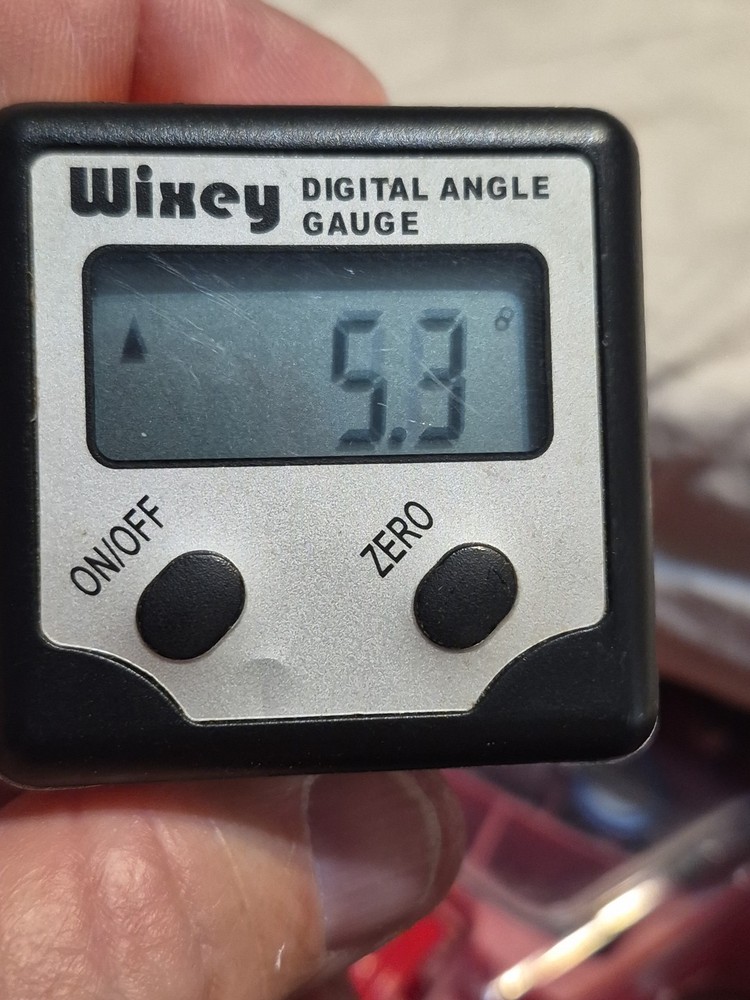 WIXEY DIGITAL ANGLE GAUGE With New Battery