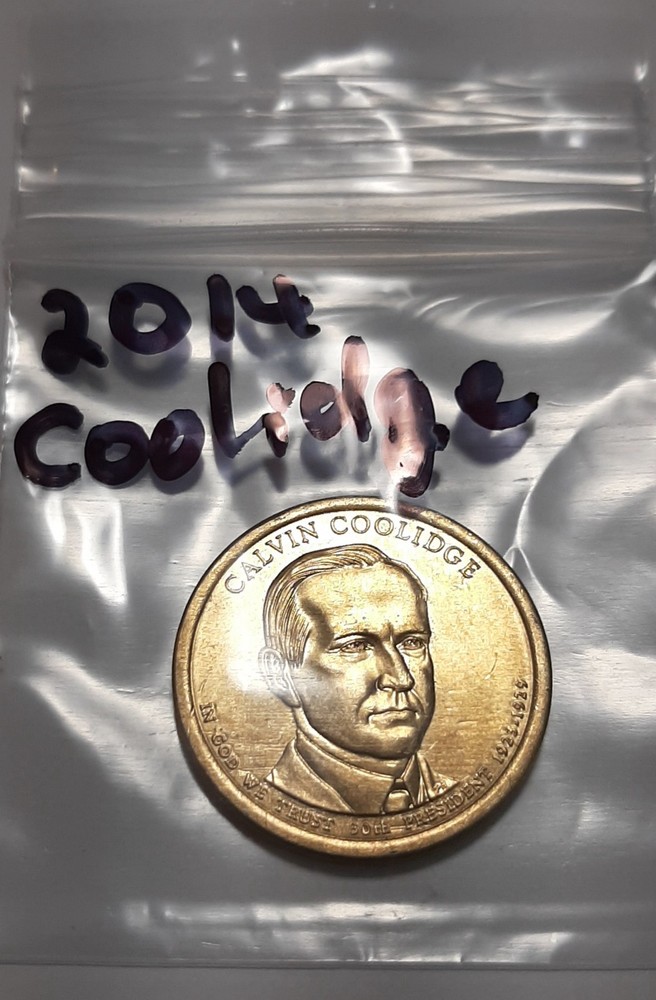 2014 –D Pres.  Coolidge Dollar.