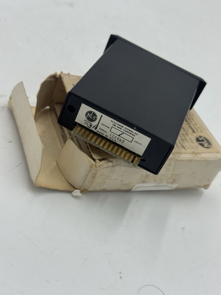 Non Linear Systems PM-3A Digital Panel Meter 3-Digit NOS