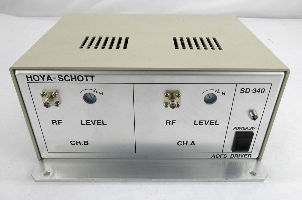 Hoya-Schott SD-340 AOFS Driver Working Surplus