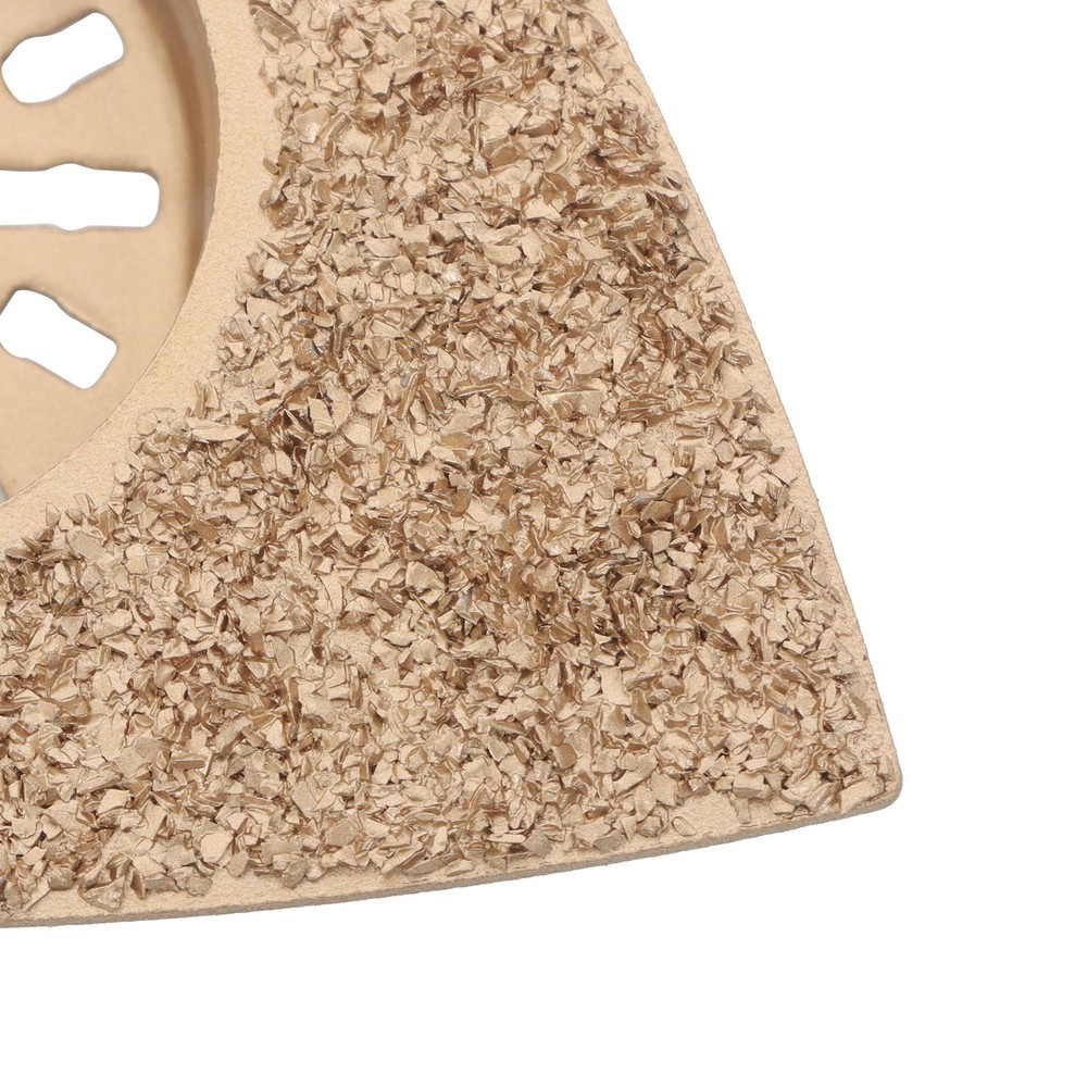 LABLT 5× Oscillating Multitool Triangular Carbide Grit Rasp Blades Sanding Pads