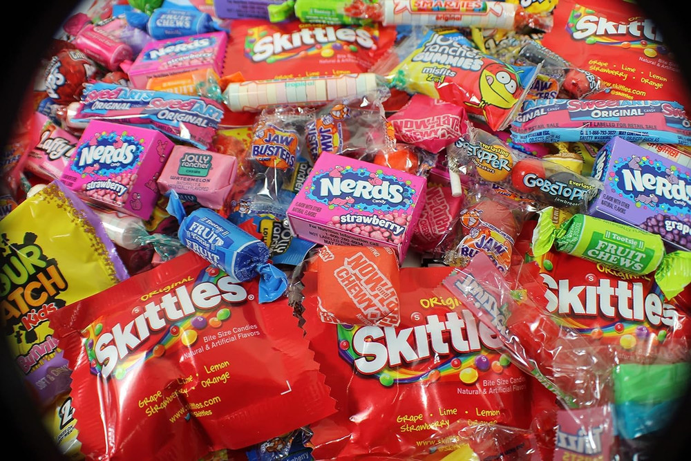 Variety Candy Pack - 2 LB Assorted Party Mix - Individually Wrapped Bulk Candy -