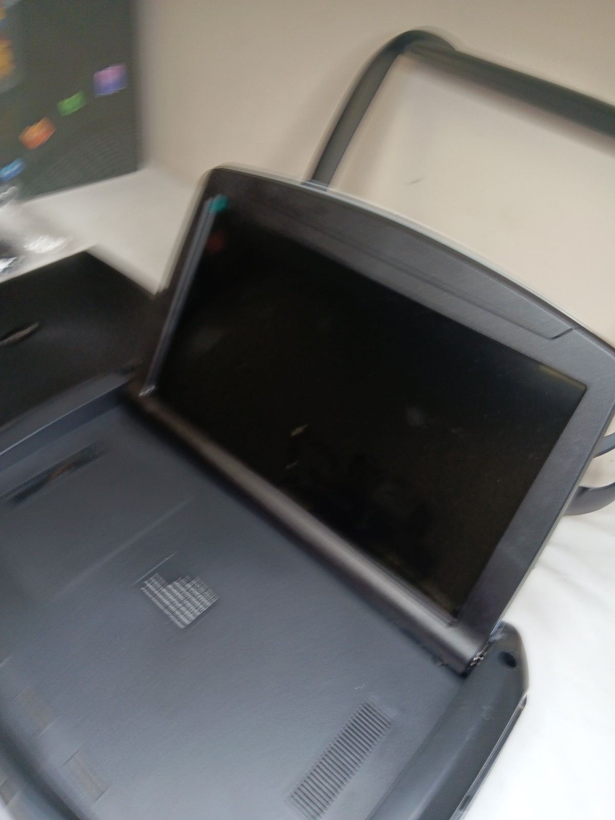 Car Flip Down Overhead Roof Mounted Monitor w/ DVD Player ZFA13HDMI