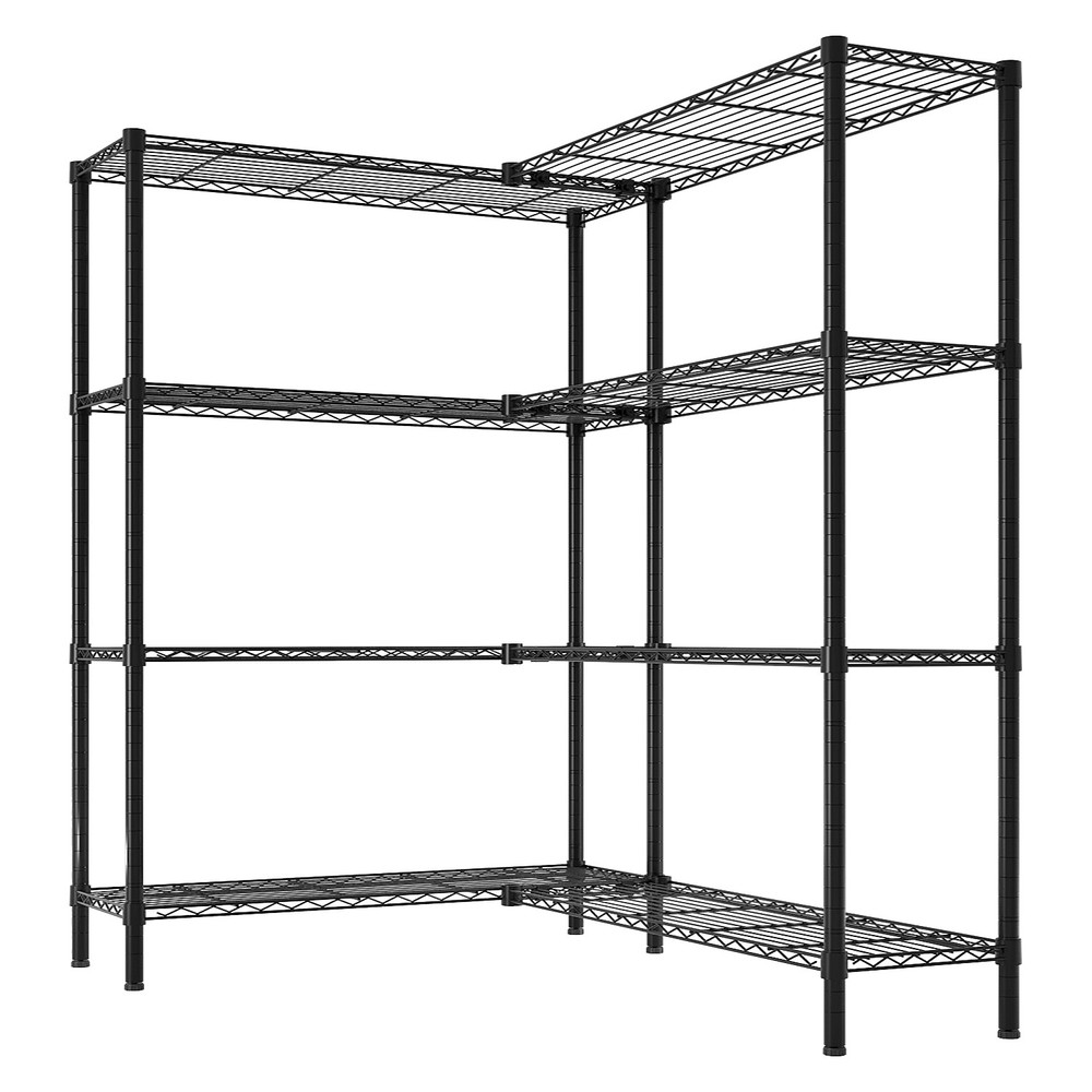 49.2''W Adjustable Storage Shelves NSF Wire Shelving Unit Multiple rows