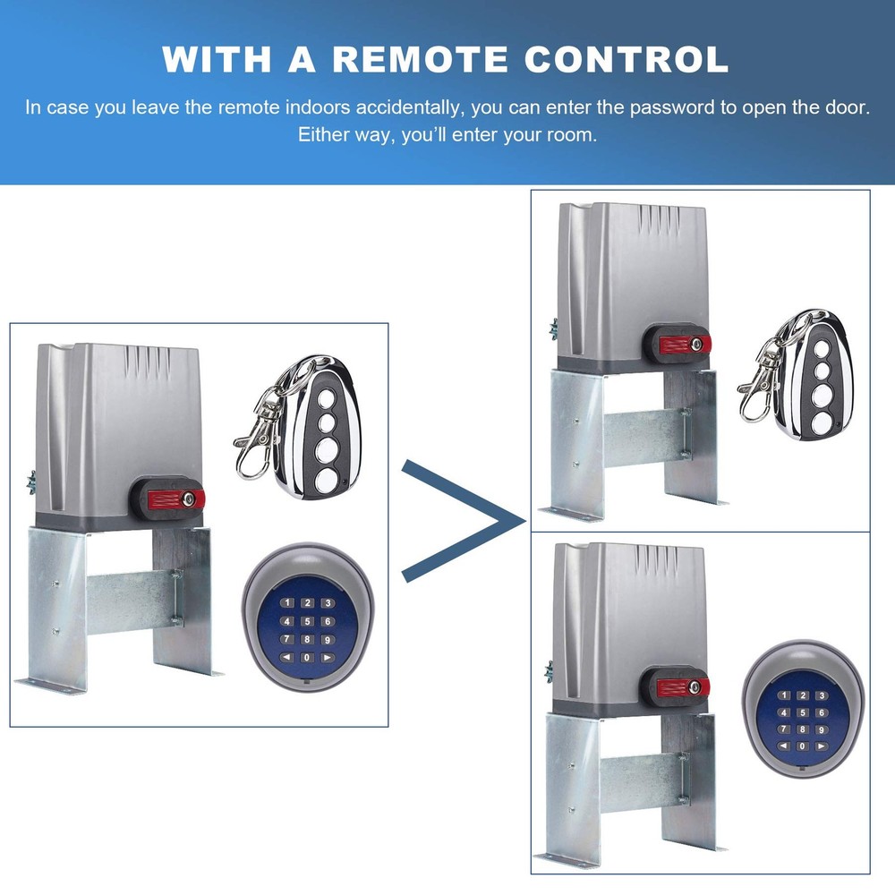 Security Wireless Automatic Code Entry Gate Keypad Remote Operator Panel Control