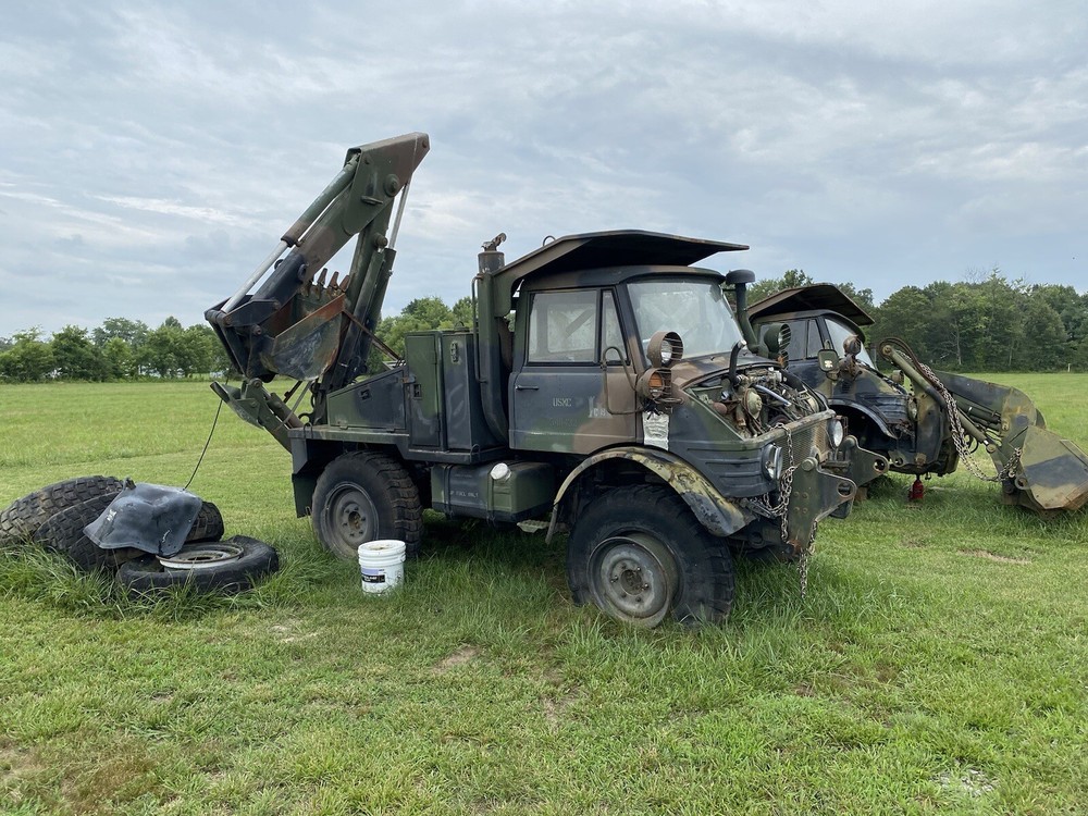 UNIMOG FLU419 Backhoe Loader 4WD