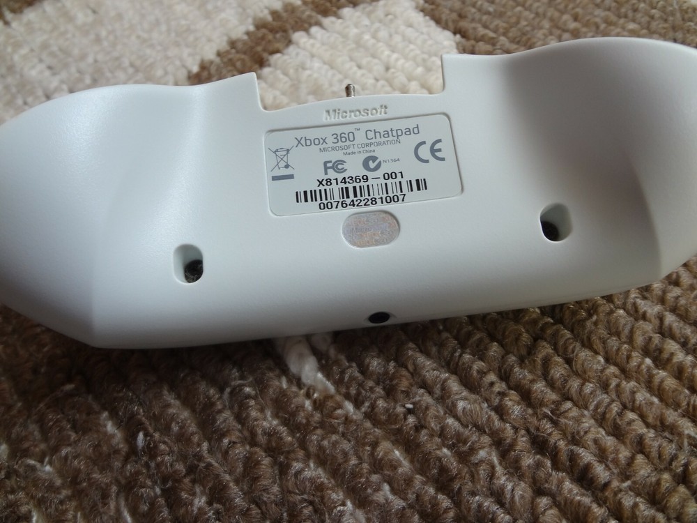 Microsoft Xbox 360 ChatPad Keyboard Text Keypad Controller Tested Work
