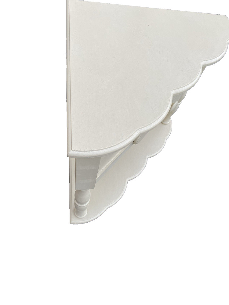 66650 Decorator Romantic Shabby Corner Lamp Table Stand