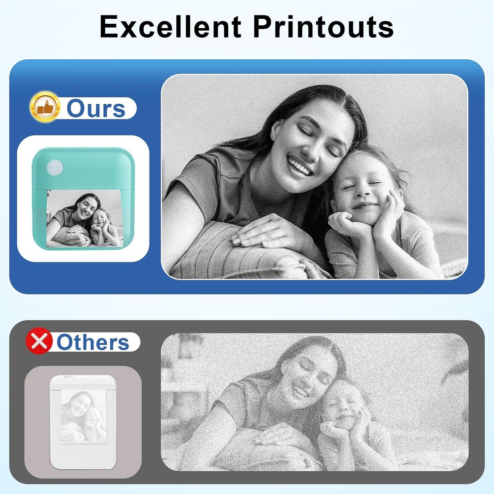 Doobuli Label Maker Machine with Tape - Thermal Label Printer Bluetooth Label...