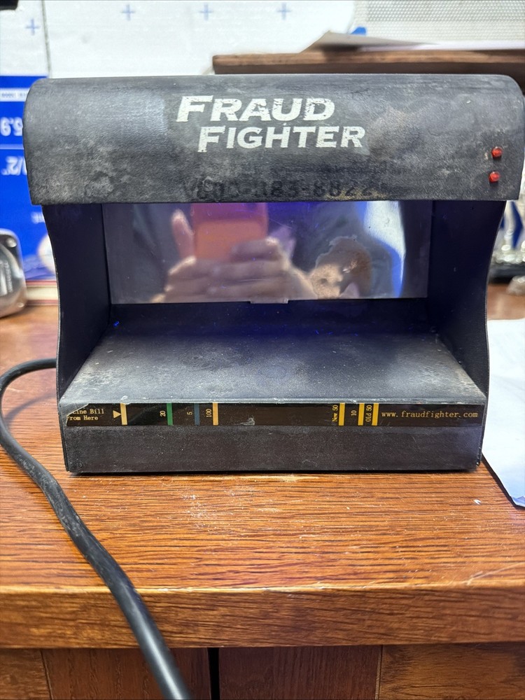 UVeritech UV-16 FRAUD FIGHTER Counterfeit Detection Scanner  Untested
