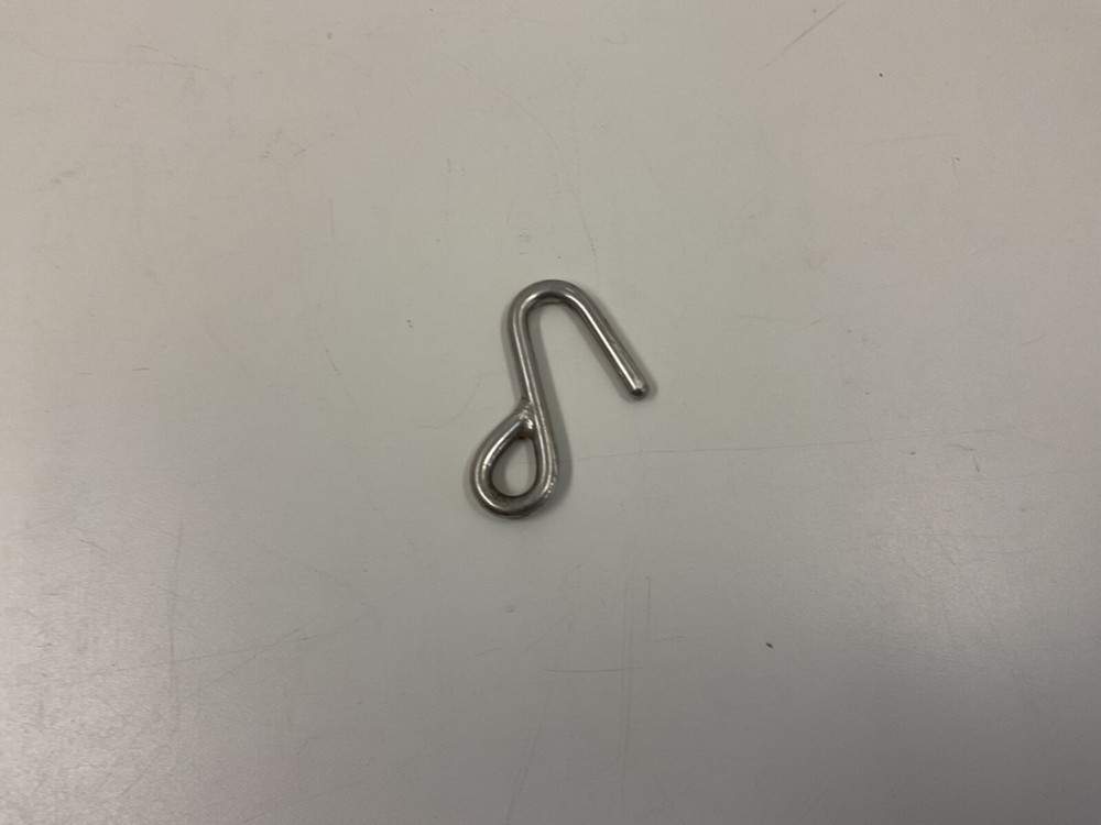 Stainless Steel 2-5/8"L Cunningham Hook