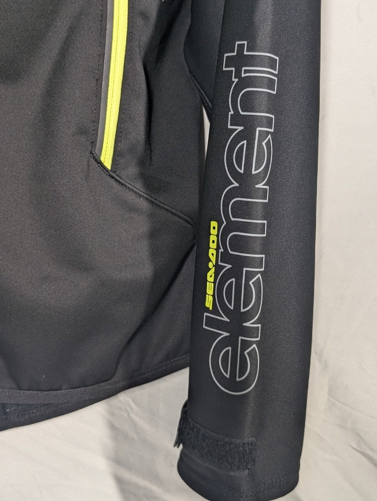 NWT Sea-Doo BRP Element Riding Jacket Black Size Small