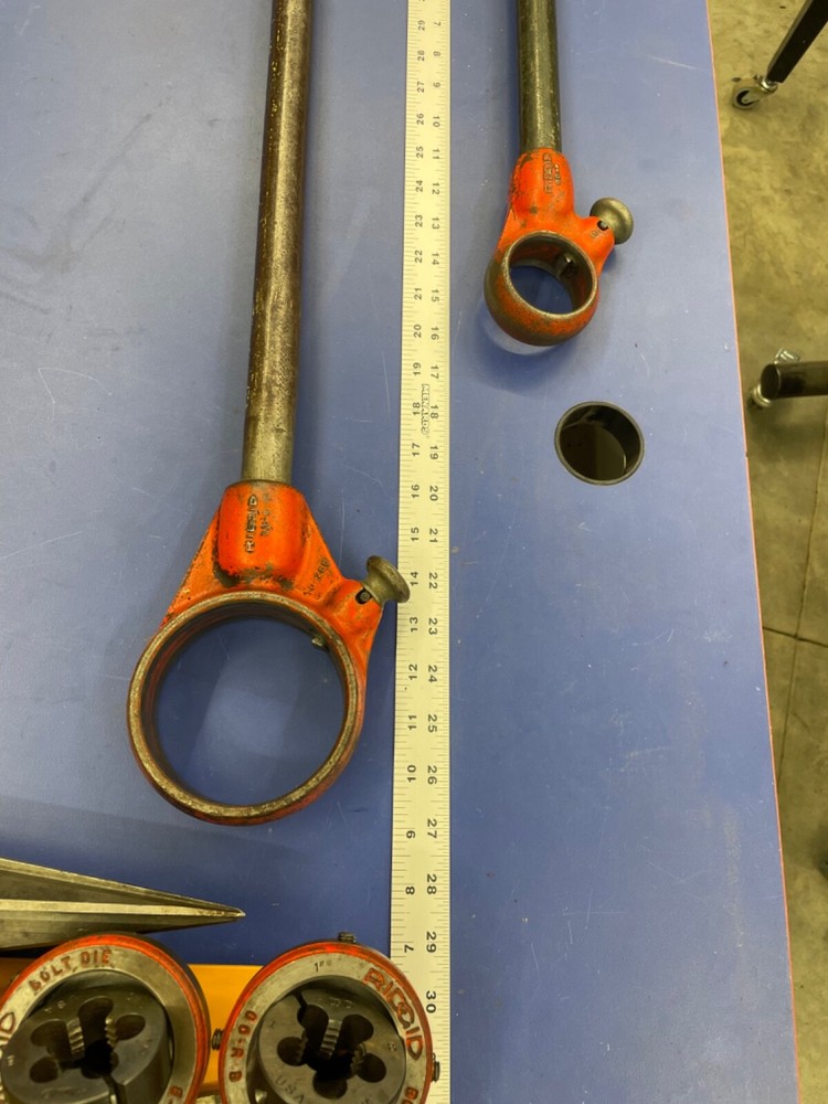 Ridgid Pipe threading set