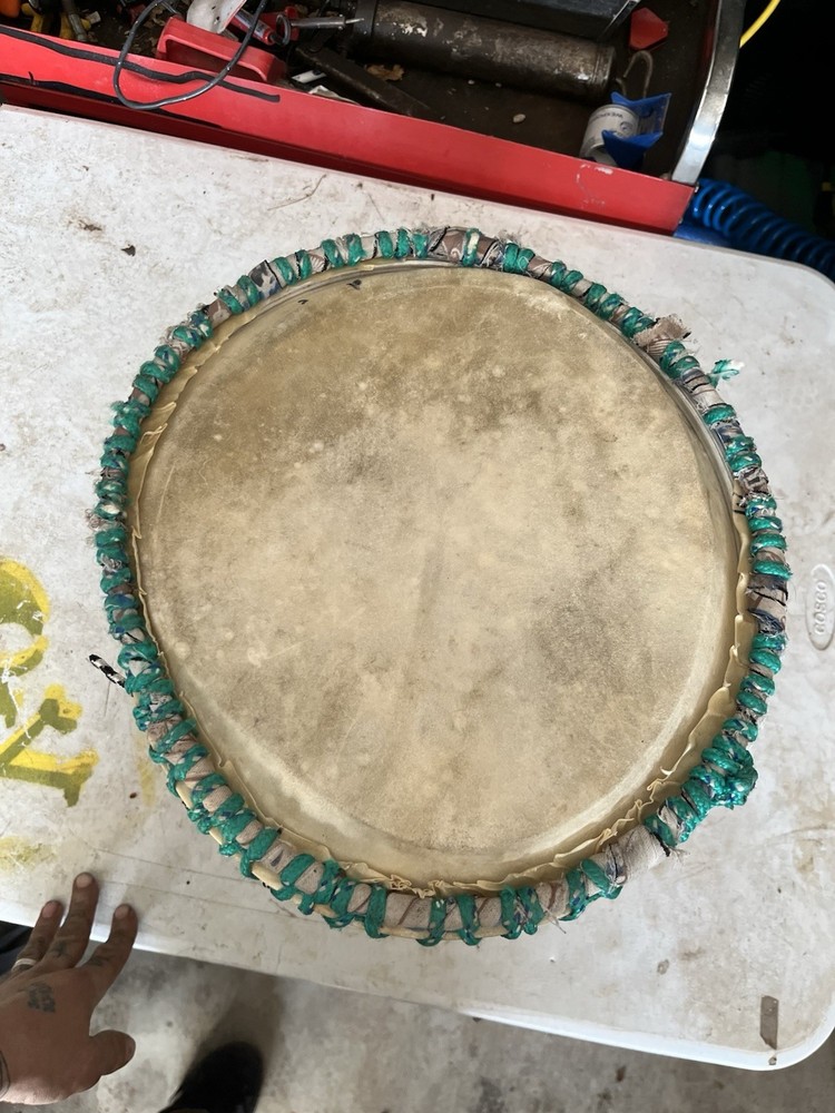 Actually Hand Made Dejembe Drum. Made From Scratch