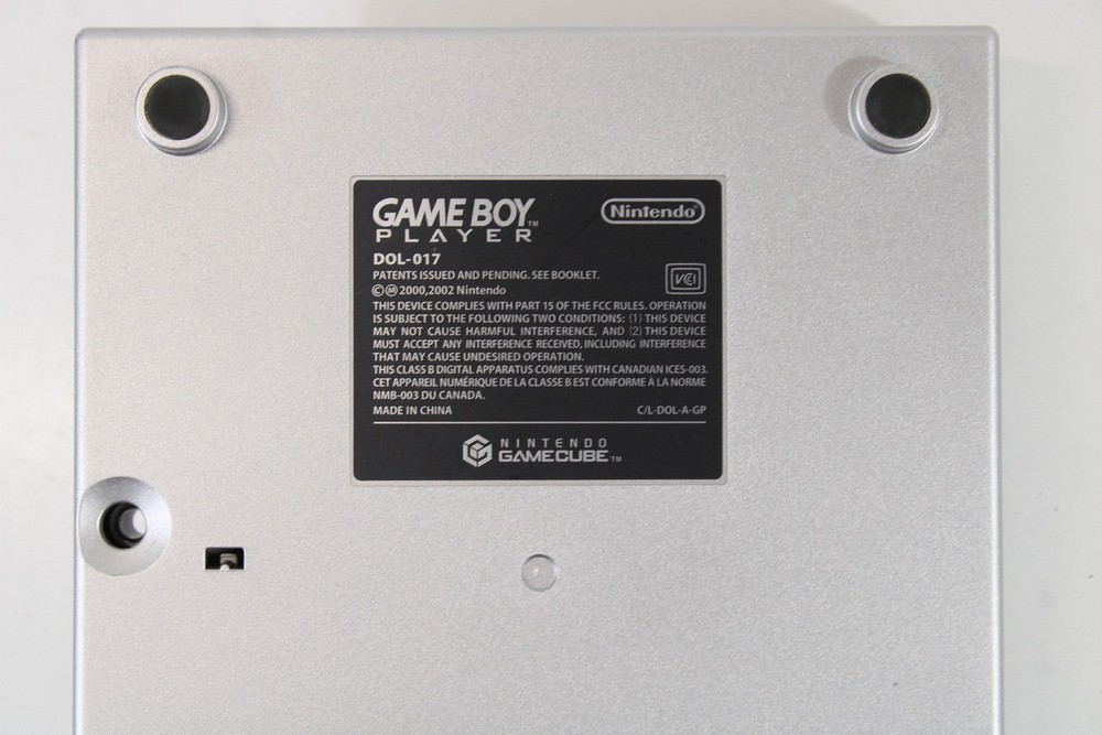 Nintendo GameCube Gameboy Advance GBA Player Replacement Shell Only Silver KPG62